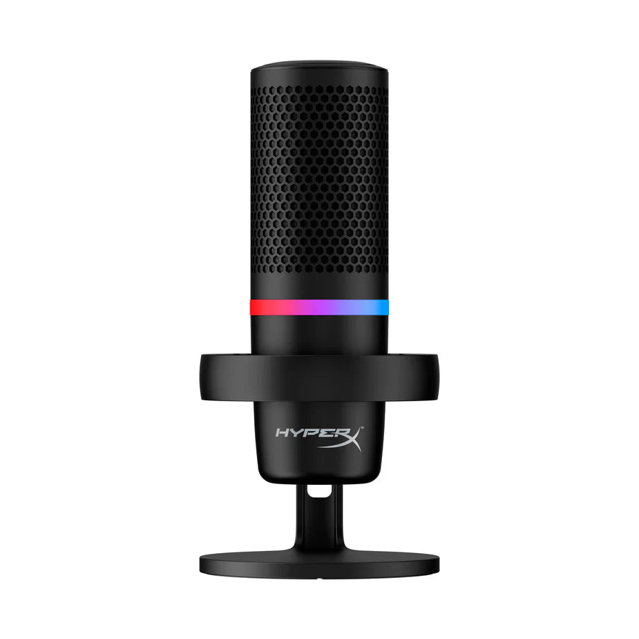 HyperX DuoCast USB Microphone RGB Lighting - Black | 4P5E2AA - Vektra Computers LLC HyperX DuoCast USB Microphone RGB Lighting - Black | 4P5E2AA - Vektra Computers LLC